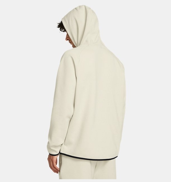 Bej Erkek UA Unstoppable Fleece Kapüşonlu Üst