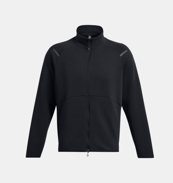 Siyah Erkek UA Unstoppable Fleece Triko Ceket