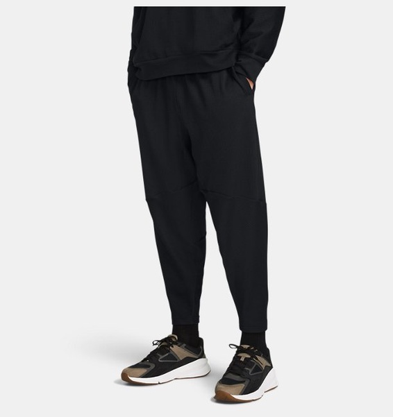 Siyah Erkek UA Journey Rib Pantolon