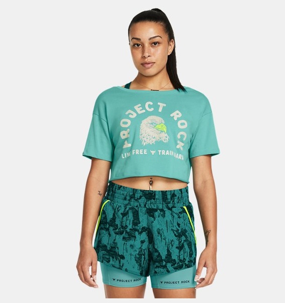 Yeşil Kadın Project Rock Balance Graphic T-shirt