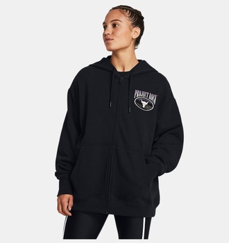 Kadın Project Rock Heavyweight Terry Oversized Tam Boy Fermuarlı Sweatshirt