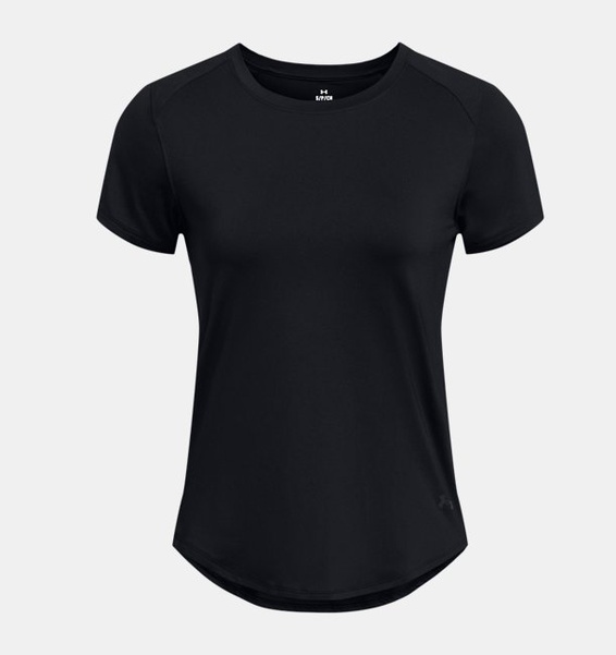 Siyah Kadın UA Vanish Elite Vent Kısa Kollu T-shirt