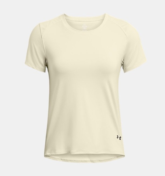 Bej Kadın UA Vanish Elite Vent Kısa Kollu T-shirt