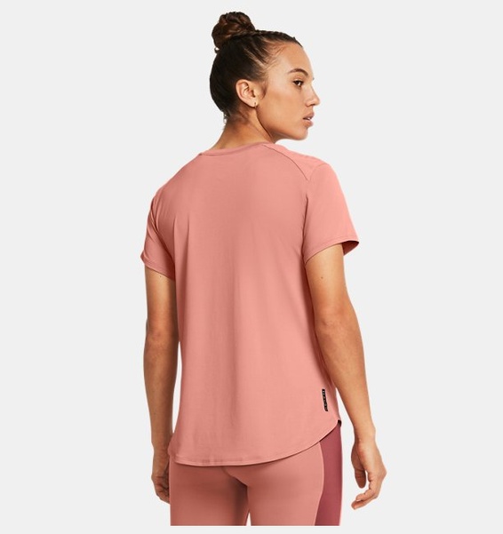 Pembe Kadın UA Vanish Elite Vent Kısa Kollu T-shirt