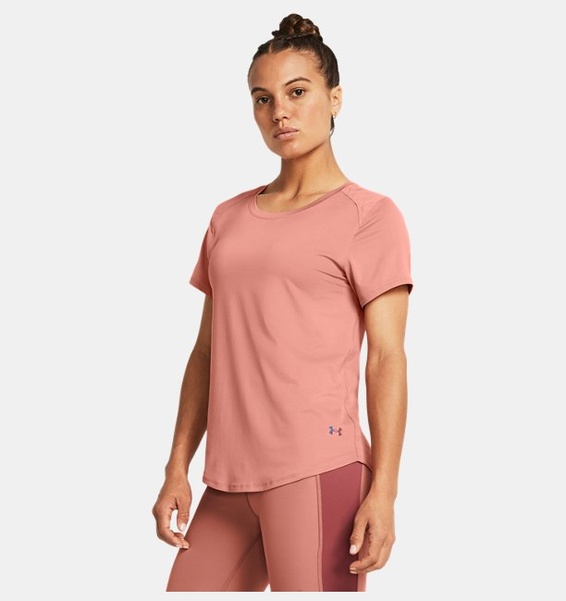 Pembe Kadın UA Vanish Elite Vent Kısa Kollu T-shirt