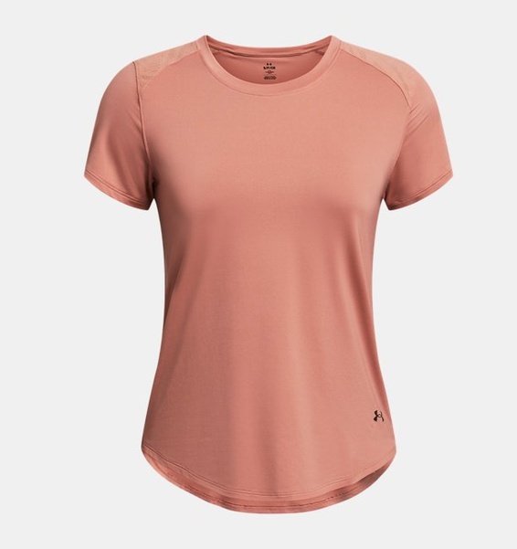 Pembe Kadın UA Vanish Elite Vent Kısa Kollu T-shirt