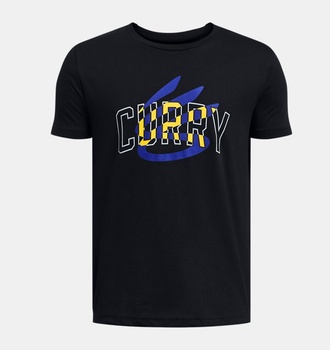 Erkek Çocuk Curry Logo T-shirt