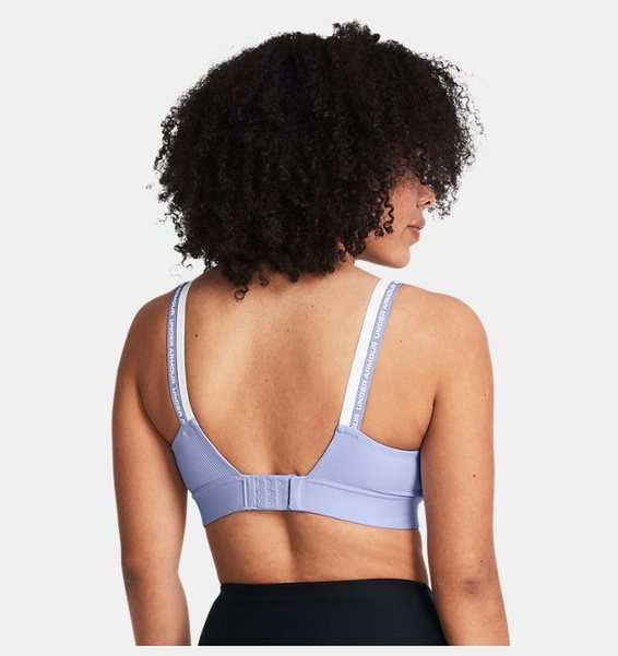 Lila Kadın UA Infinity 2.0 Mid Rib Spor Sütyeni