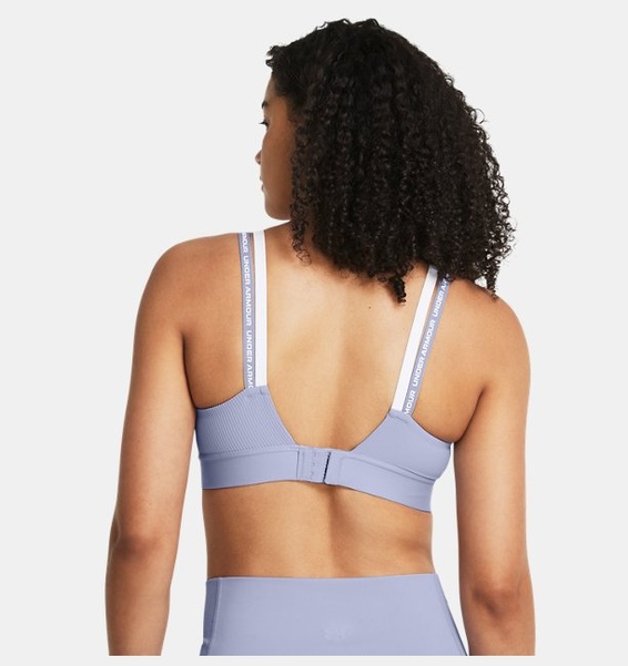 Lila Kadın UA Infinity 2.0 Mid Rib Spor Sütyeni