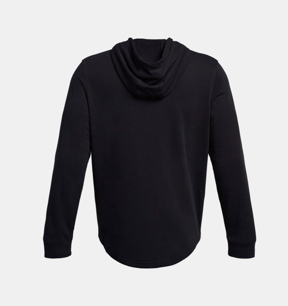 Siyah Erkek UA Rival Terry Graphic Kapüşonlu Üst