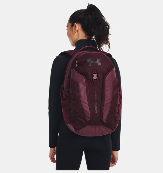 Bordo Unisex UA Hustle Pro Sırt Çantası