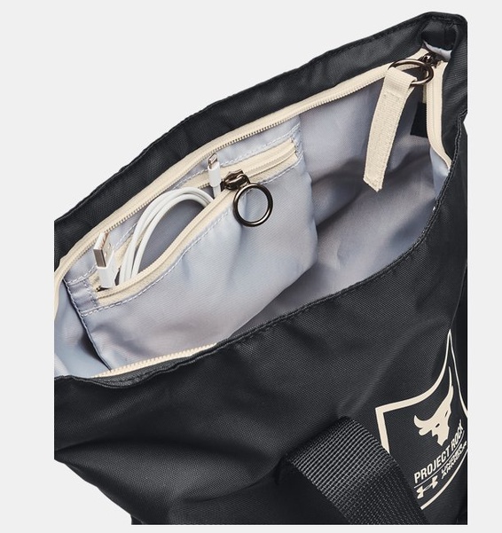 Siyah Unisex Project Rock Spor Çantası