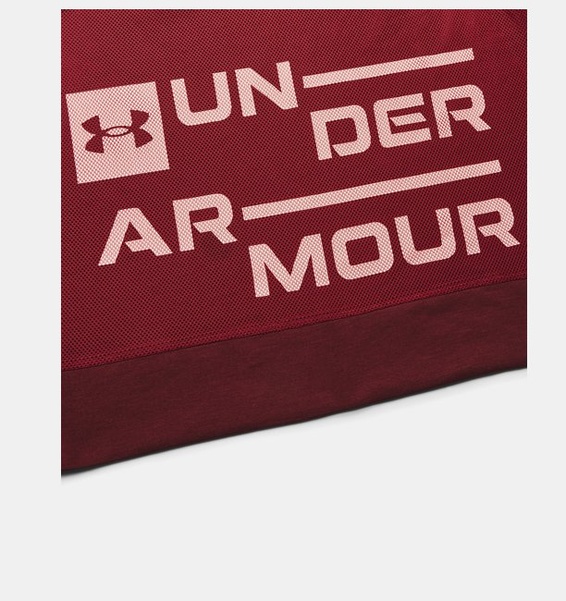 Bordo Erkek UA Summit Örgü Graphic Tam Boy Fermuarlı Sweatshirt