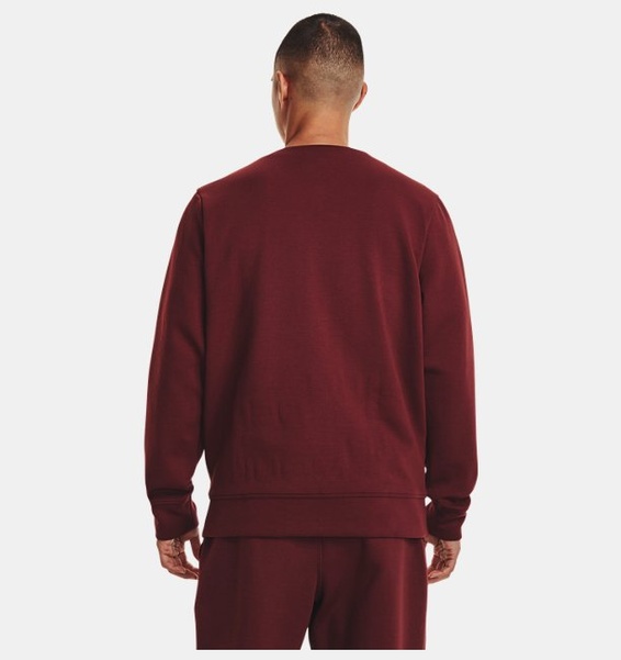 Bordo Erkek UA Summit Örgü Graphic Tam Boy Fermuarlı Sweatshirt