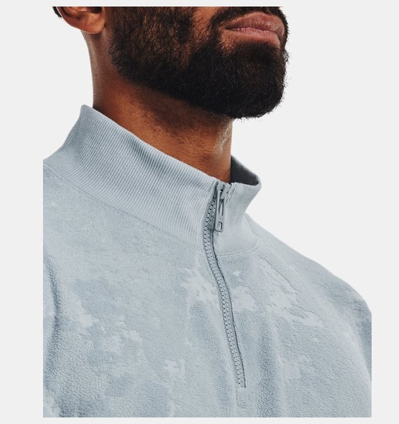 Mavi Erkek UA Journey Terry ¼ Fermuarlı Sweatshirt