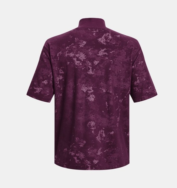 Mor Erkek UA Journey Terry ¼ Fermuarlı Sweatshirt