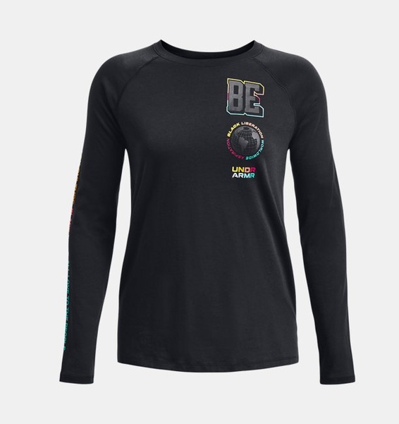 Siyah Kadın UA Black History Month Uzun Kollu T-shirt