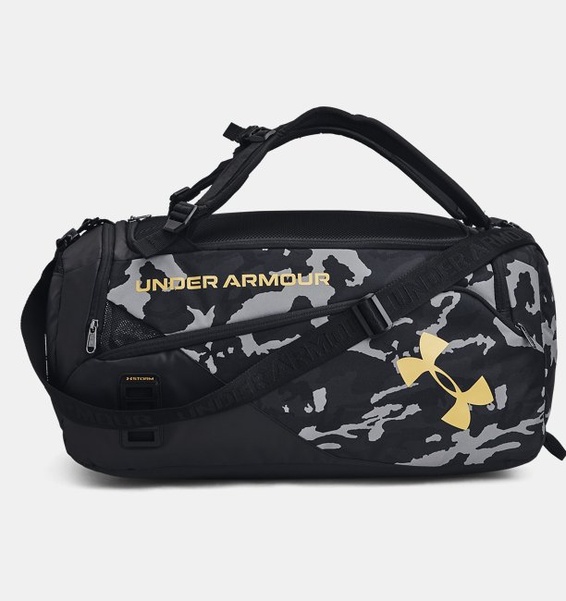 Siyah Unisex UA Contain Duo Medium Silindir Çanta