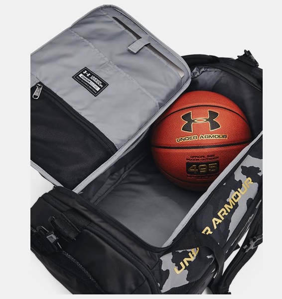 Siyah Unisex UA Contain Duo Medium Silindir Çanta