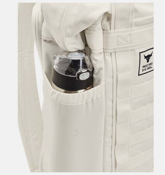 Beyaz Unisex Project Rock Box Duffle Sırt Çantası