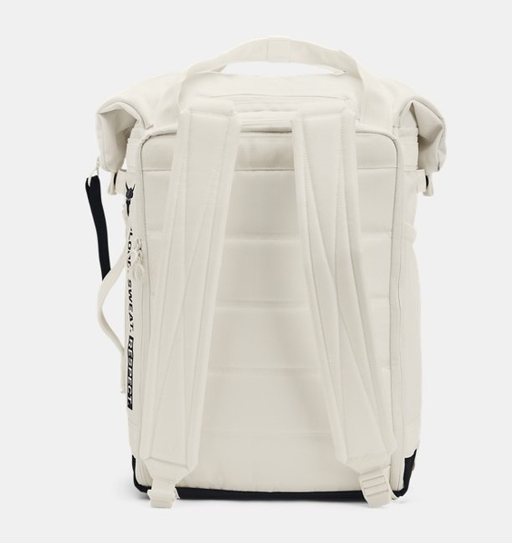 Beyaz Unisex Project Rock Box Duffle Sırt Çantası