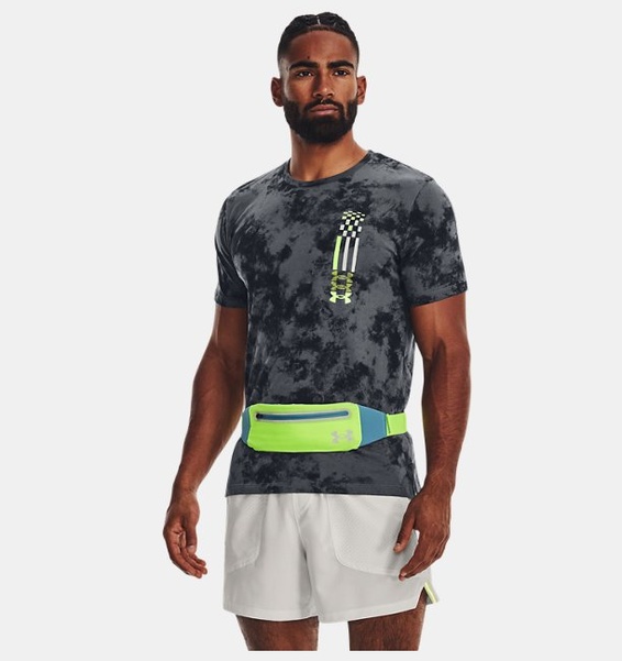 Yeşil Unisex UA Flex Speedpocket Run Bel Çantası