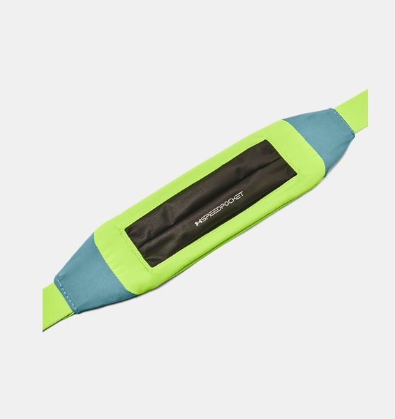 Yeşil Unisex UA Flex Speedpocket Run Bel Çantası