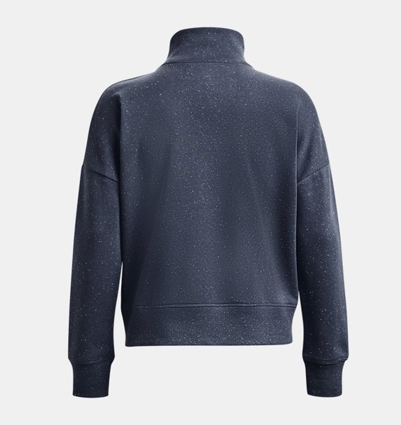 Gri Kadın UA Rival Fleece ½ Fermuarlı Sweatshirt