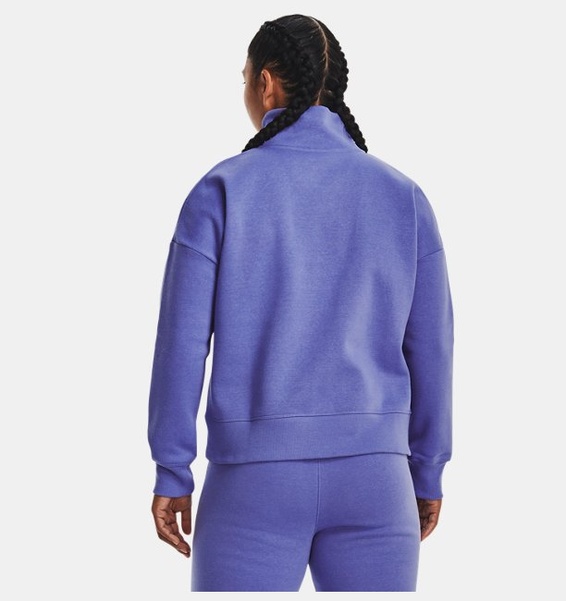 Mavi Kadın UA Rival Fleece ½ Fermuarlı Sweatshirt
