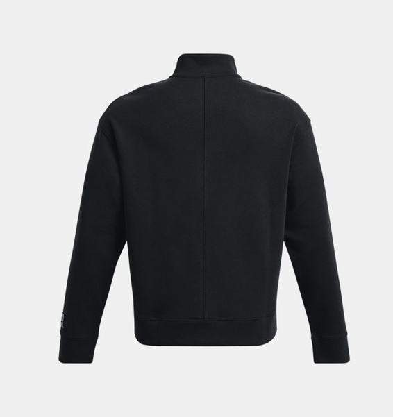 Siyah Unisex UA Summit Örgü ½ Fermuarlı Sweatshirt