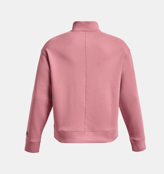 Pembe Unisex UA Summit Örgü ½ Fermuarlı Sweatshirt