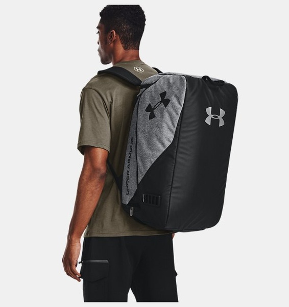 Gri Unisex UA Contain Duo Medium Silindir Çanta