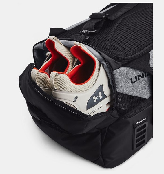 Gri Unisex UA Contain Duo Medium Silindir Çanta