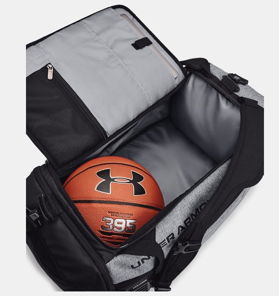 Gri Unisex UA Contain Duo Medium Silindir Çanta