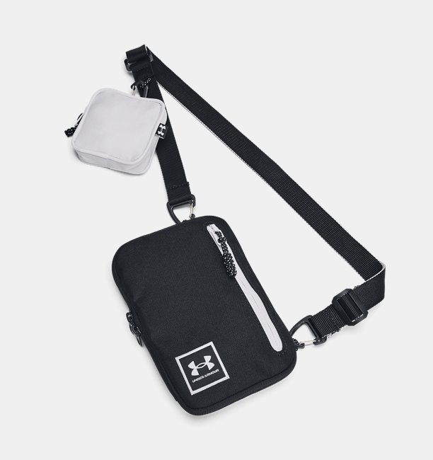 Unisex UA Loudon Küçük Çapraz Çanta Siyah