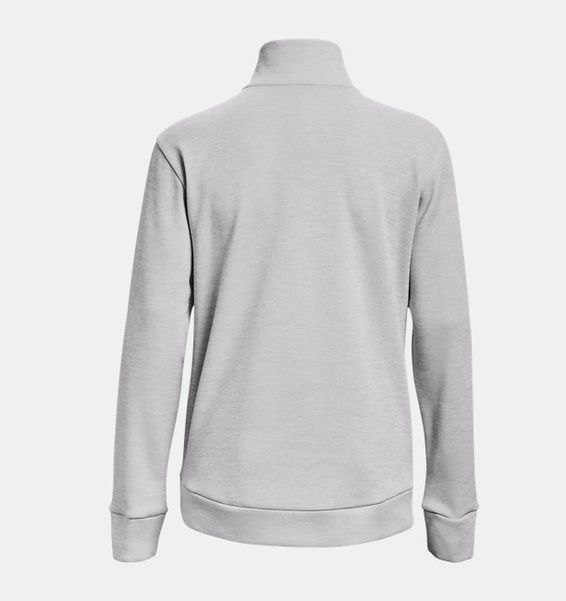 Gri Kadın Armour Fleece® ¼ Fermuarlı Sweatshirt