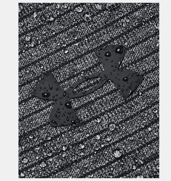 Siyah Erkek UA Storm SweaterFleece ¼ Fermuarlı Sweatshirt