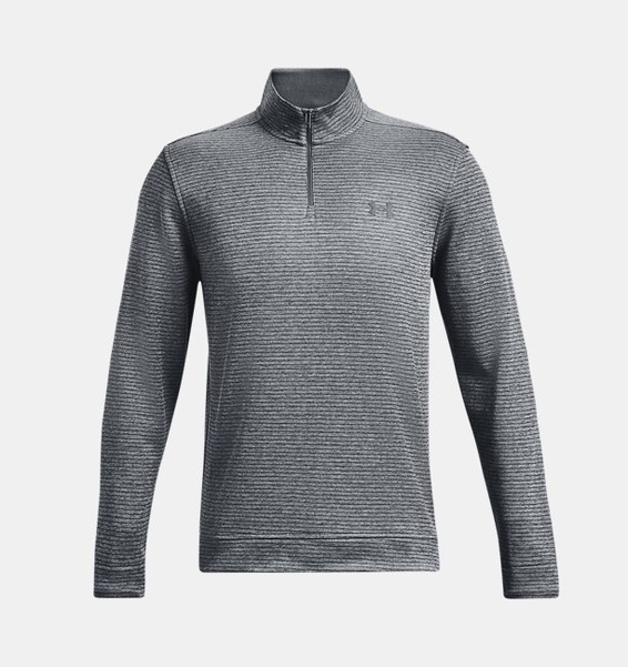 Gri Erkek UA Storm SweaterFleece ¼ Fermuarlı Sweatshirt