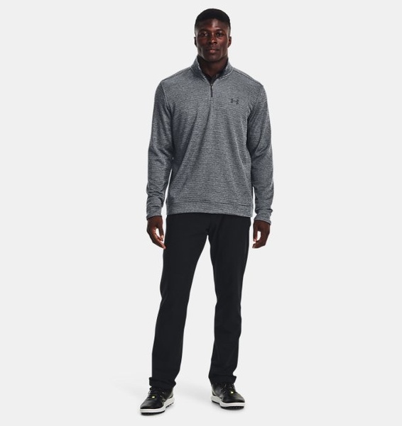 Gri Erkek UA Storm SweaterFleece ¼ Fermuarlı Sweatshirt