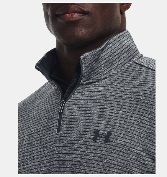 Gri Erkek UA Storm SweaterFleece ¼ Fermuarlı Sweatshirt