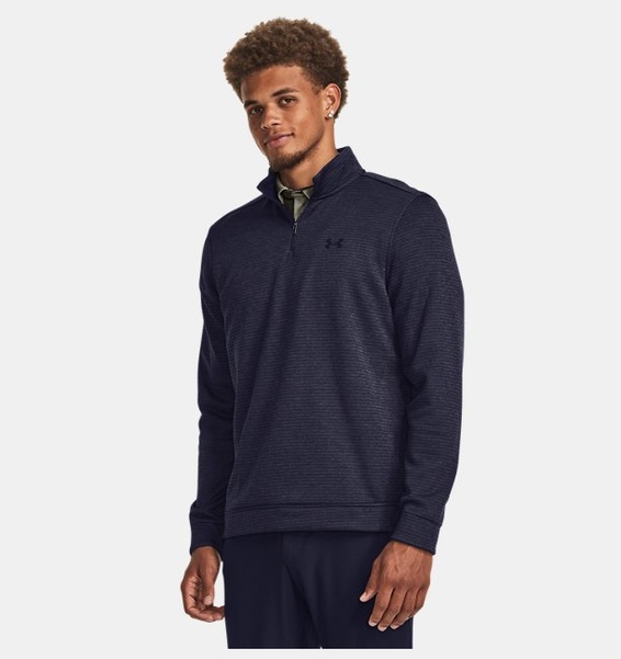 Lacivert Erkek UA Storm SweaterFleece ¼ Fermuarlı Sweatshirt