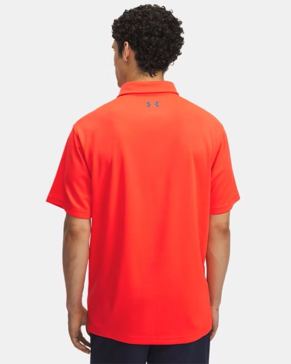 Kırmızı Erkek UA Tech Polo T-shirt