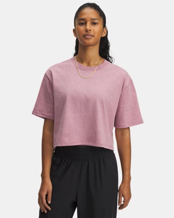 Pembe Kadın UA Rival T-shirt