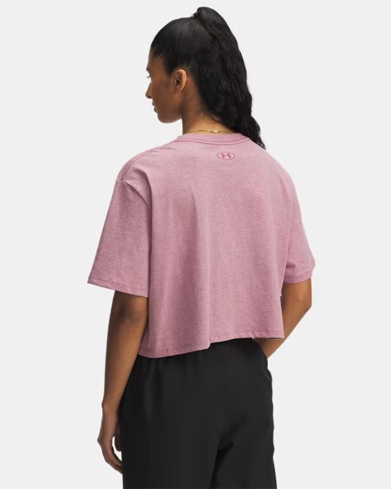 Pembe Kadın UA Rival T-shirt