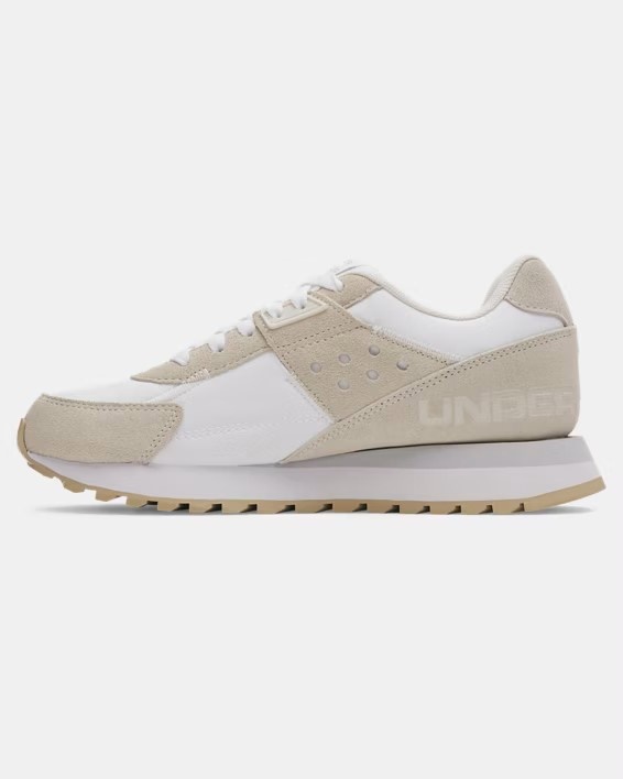 Beyaz Kadın UA Essential Runner Günlük Ayakkabı