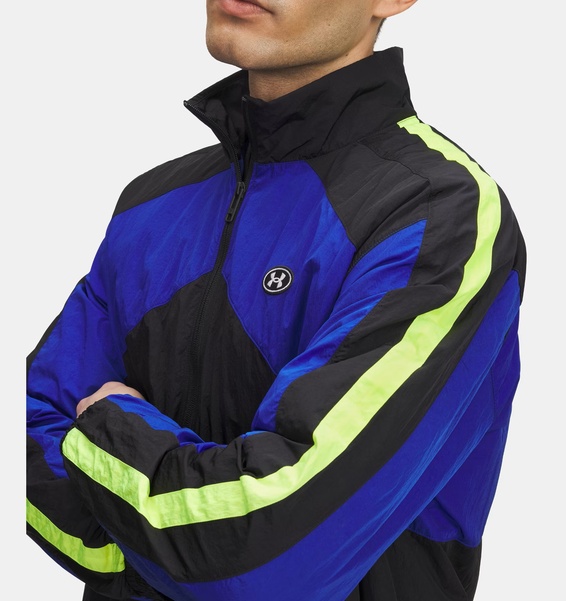 Beyaz Erkek UA Icon Woven Track Ceket