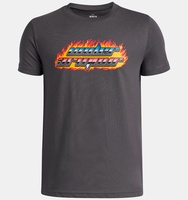 Erkek Çocuk UA Flame Kısa Kollu T-Shirt