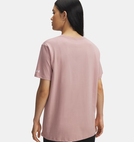 Pembe Kadın UA Rival Oversize Campus Tee T-Shirt