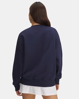 Kadın UA Rival Fleece Oversize Varsity Crew Sweatshirt