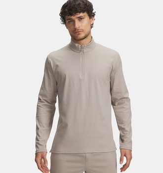 Erkek UA Meridian 1/4 Fermuarlı Uzun Kollu T-shirt